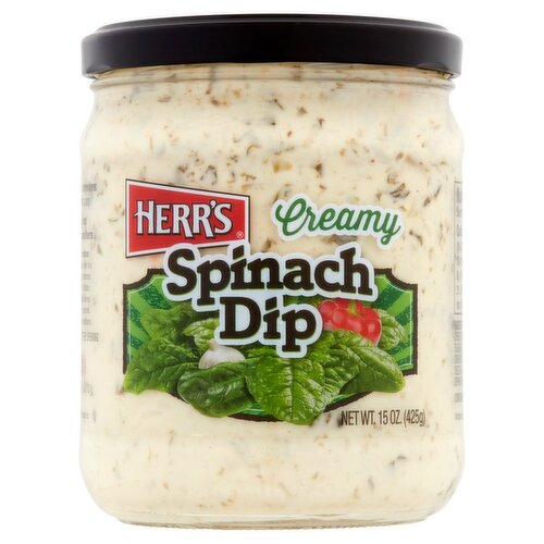 Herr's Creamy Spinach Dip, 15 oz