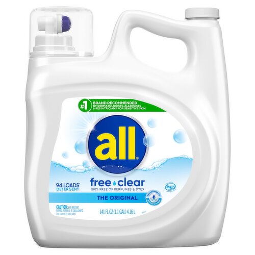 All Free Clear The Original Detergent, 94 loads, 141 fl oz