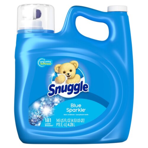 Snuggle Blue Sparkle Fabric Conditioner, 181 loads, 145 fl oz