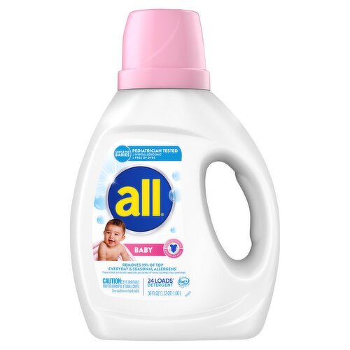 All Baby Detergent, 24 loads, 36 fl oz