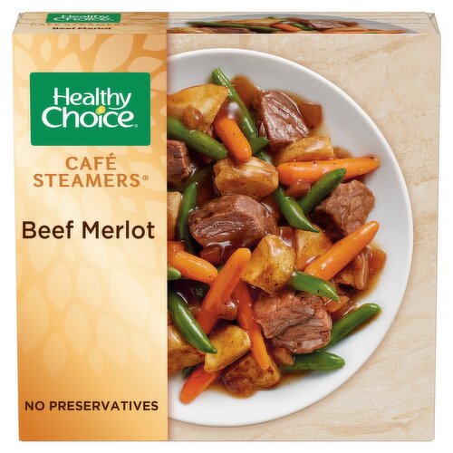 Healthy Choice Café Steamers Beef Merlot, 9.5 oz