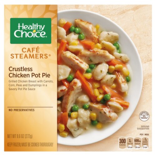 Healthy Choice Café Steamers Crustless Chicken Pot Pie, 9.6 oz