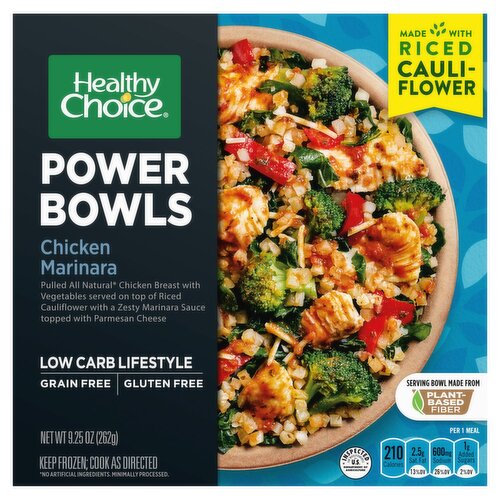 Healthy Choice Power Bowls Chicken Marinara, 9.25 oz