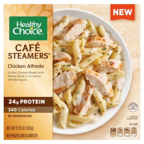 Healthy Choice Café Steamers Chicken Alfredo, 9.25 oz