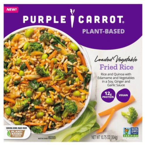 Purple Carrot Loaded Vegetable Fried Rice, 10.75 oz