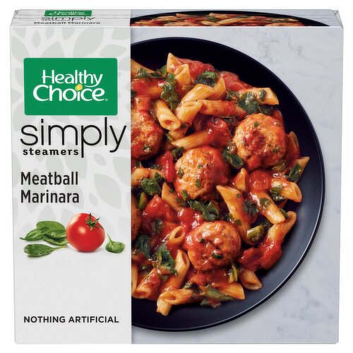 Healthy Choice Simply Steamers Meatball Marinara, 10 oz