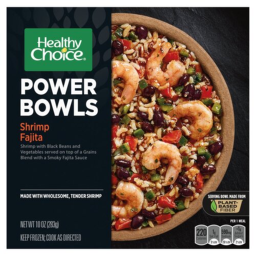 Healthy Choice Power Bowls Shrimp Fajita, 10 oz