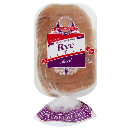 Paramount Bakeries Sliced Rye Bread, 20 oz