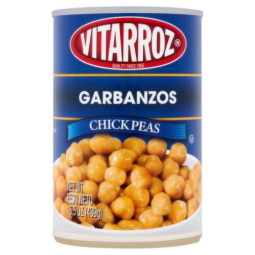 Vitarroz Garbanzo Chick Peas, 15.5 oz