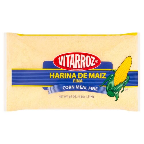 Vitarroz Fine Corn Meal, 64 oz