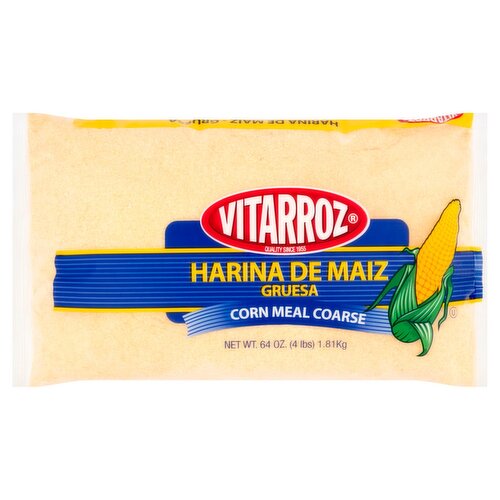 Vitarroz Coarse Corn Meal, 64 oz