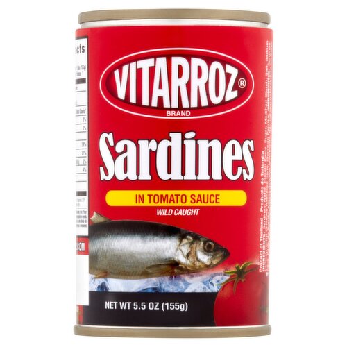 Vitarroz Sardines in Tomato Sauce, 5.5 oz