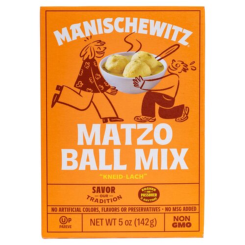 Manischewitz Classic Style Matzo Ball Mix, 2 count, 5 oz