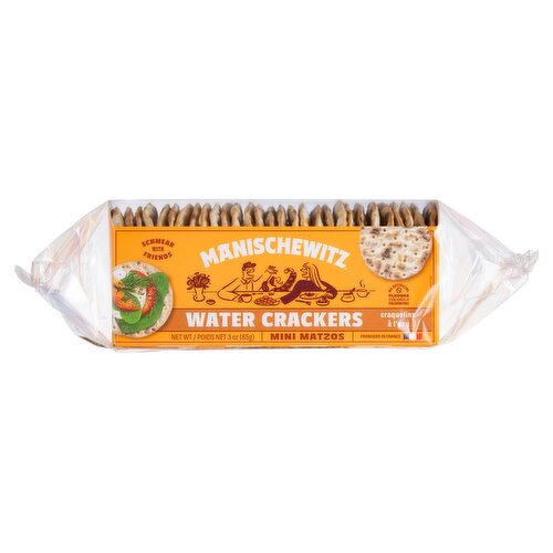 Manischewitz Mini Matzos Water Crackers, 3 oz