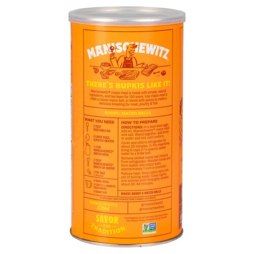 Manischewitz Matzo Meal, 27 oz