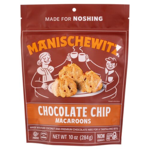 Manischewitz Chocolate Chip Macaroons, 10 oz