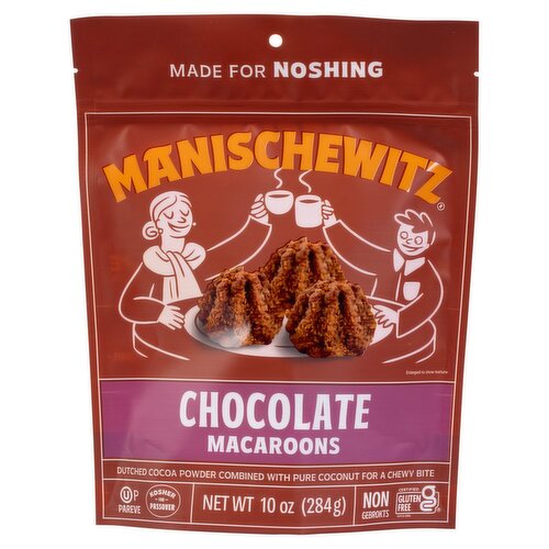 Manischewitz Chocolate Macaroons, 10 oz