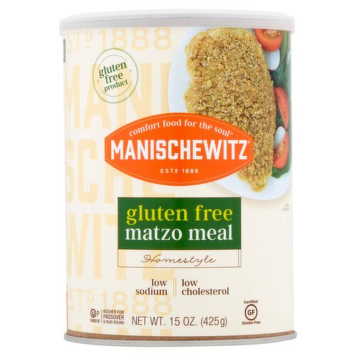 Manischewitz Gluten Free Homestyle Matzo Meal, 15 oz