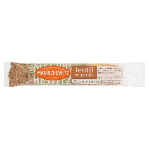 Manischewitz Lentil Soup Mix, 6 oz