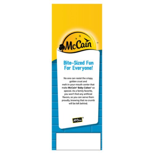 McCain Baby Cakes Mini Potato Hash Browns, 20 oz
