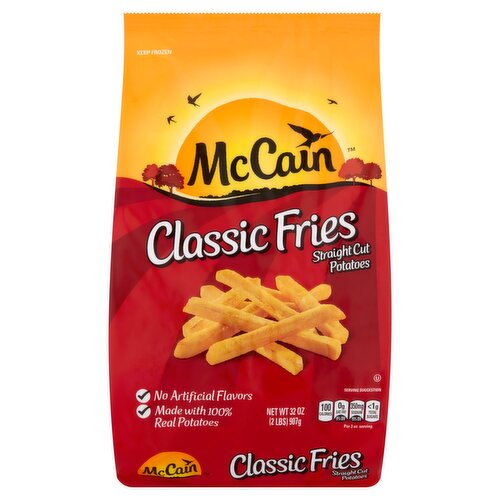McCain Classic Fries French Fried Potatoes, 32 oz