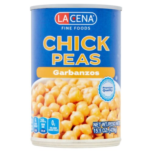 La Cena Chick Peas, 15.5 oz