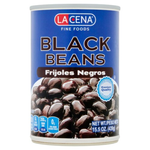 La Cena Black Beans, 15.5 oz