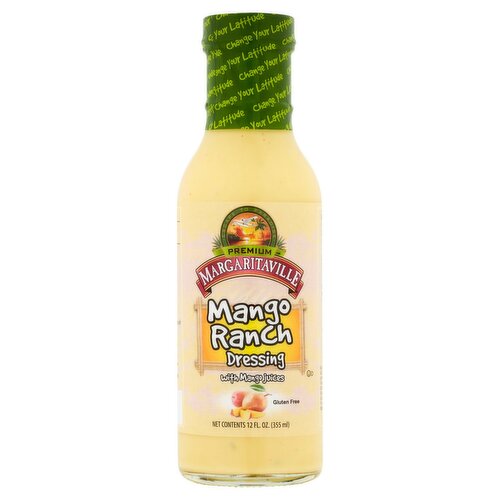 Margaritaville Mango Ranch Dressing with Mango Juices, 12 fl oz