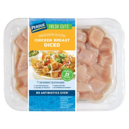 Perdue Fresh Cuts Diced Chicken Breast, 1.25 lbs