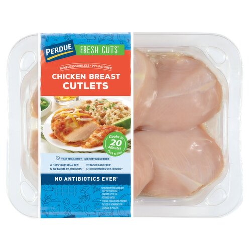 Perdue Fresh Cuts Chicken Breast Cutlets, 1.5 lbs