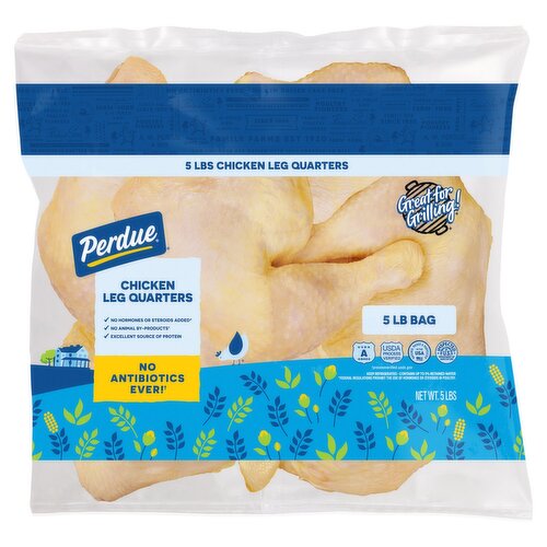 Perdue Chicken Leg Quarters, 5 lbs