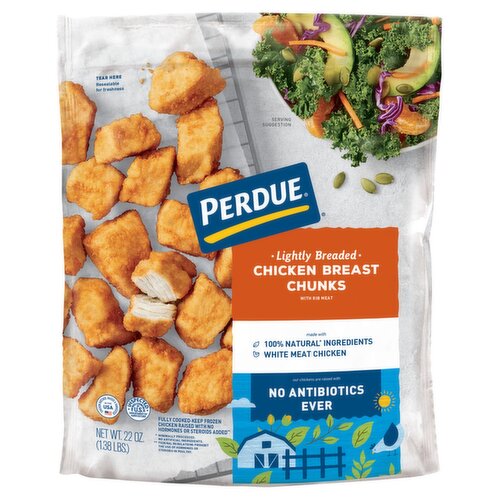 PERDUE Lightly Breaded Chicken Breast Chunks (22 oz.)