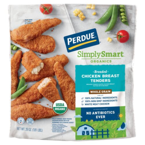 PERDUE SIMPLY SMART ORGANICS Whole Grain Chicken Breast Tenders (29 oz.)