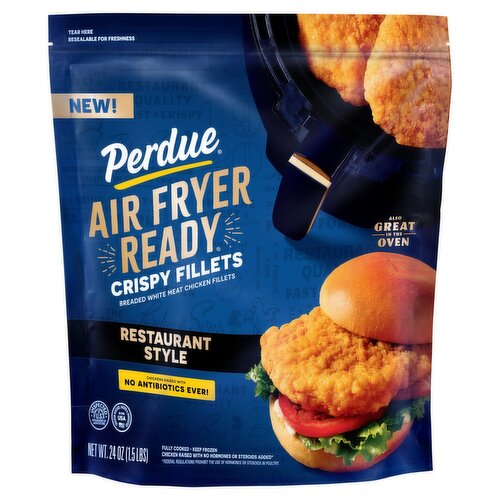 Perdue Air Fryer Ready Restaurant Style Crispy Fillets, 24 oz