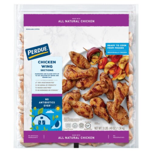 Perdue Chicken Wing Sections, 3 lbs