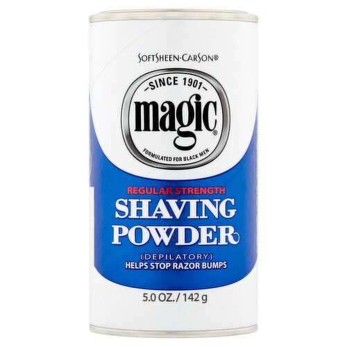 SoftSheen-Carson Magic Regular Strength Shaving Powder, 5.0 oz