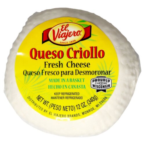 El Viajero Fresh Cheese, 12 oz