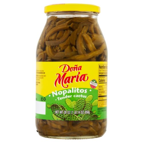 Doña Maria Nopalitos Tender Cactus, 30 oz