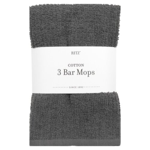 Ritz Graphite Cotton Bar Mops, 3 count