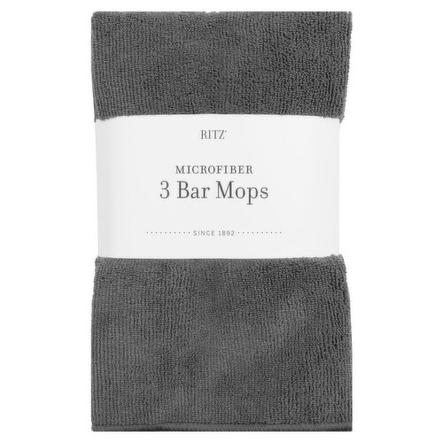 Ritz Graphite Microfiber Bar Mops, 3 count