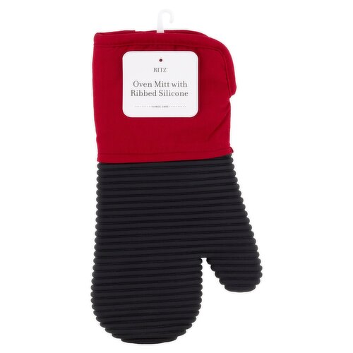 Ritz Oven Mitt with Ribbed Silicone