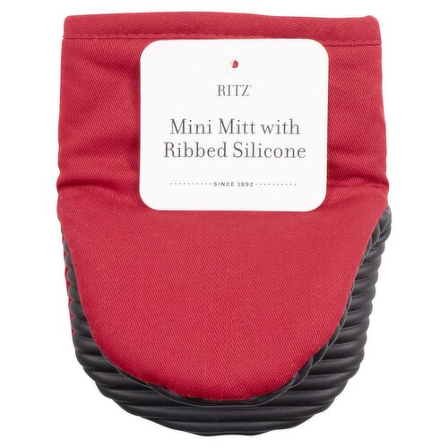 Ritz Paprika Mini Mitt with Ribbed Silicone