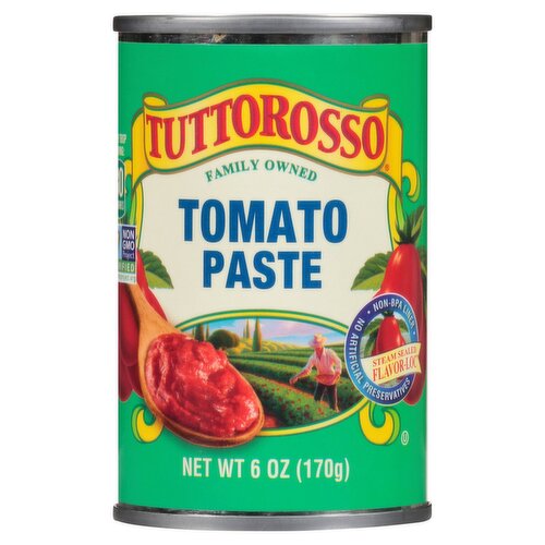 Tuttorosso Tomato Paste, 6 oz