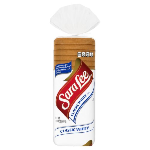 Sara Lee Classic White Bread, 1 lb 4 oz