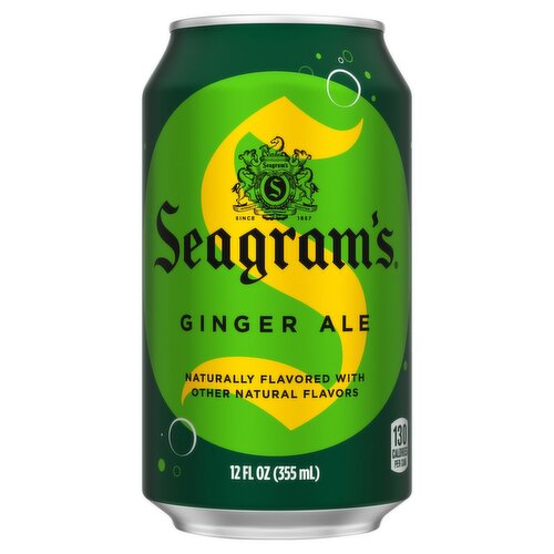 Seagram's Ginger Ale, 12 fl oz