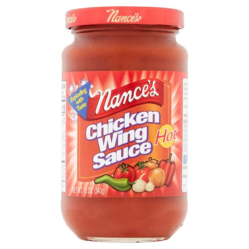 Nance's Hot Chicken Wing Sauce, 12 oz