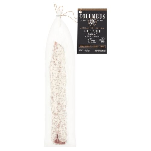 Columbus Secchi Salame, 4.5 oz