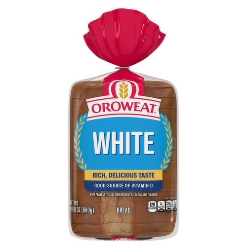 Oroweat White Bread, 1 lb 8 oz