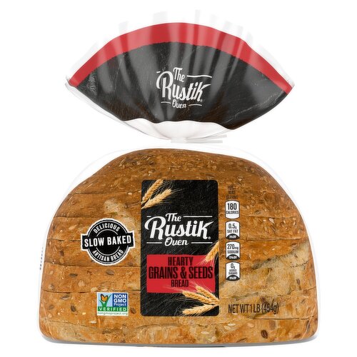 The Rustik Oven Hearty Grains & Seeds Bread, 1 lb