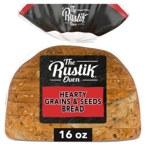 The Rustik Oven Hearty Grains & Seeds Bread, 1 lb